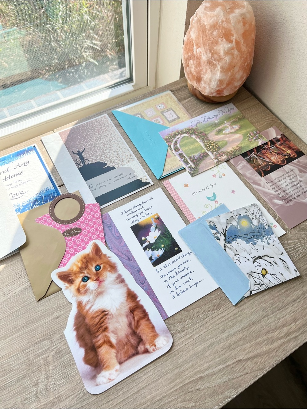 Vintage Assorted Greeting Cards Lot of 10 Hallmark American Greetings Blank